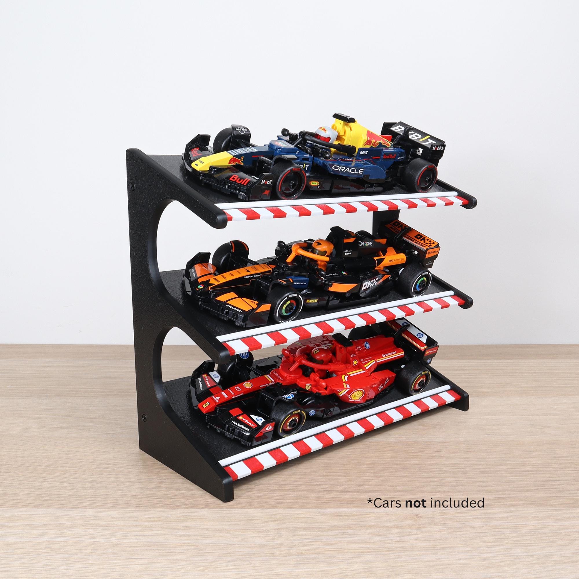 Présentoir pour 3 voitures pour voitures de Formule 1 LEGO Speed Champions