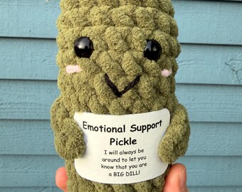 Handmade Emotional Support Pickle