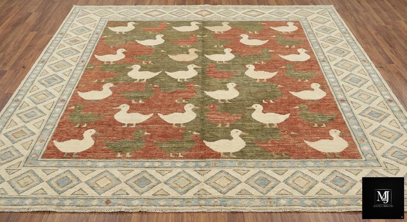トルコ絨毯 花柄 - Etsy 日本