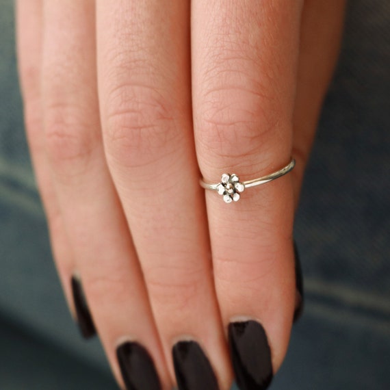 Boho blossom pink ring best sale