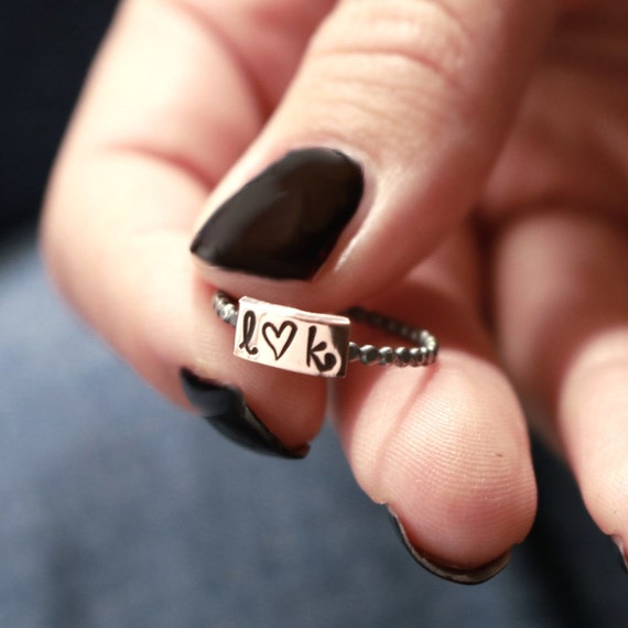 Sweetheart outlet initial ring