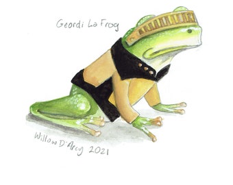 La Frog Picard Photo Print