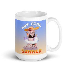 Hot Girl Summer Naked Mole Rat in Bikini Mug