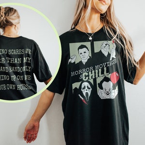 Películas de terror PNG/SVG: diseño digital de Universal Halloween Horror Nights para proyectos de Cricut/Silhouette