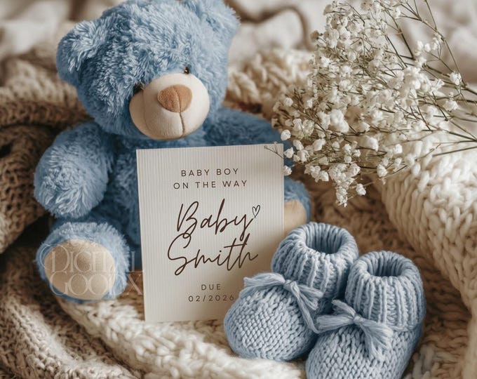 Baby Boy Reveal