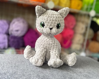 crochet cat amigurumi pattern