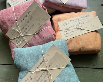 MidWifery Weigh Sling -  Hemp Blend Eco-friendly - The Heathers