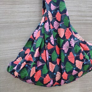 Organic cotton midwifery sling Ginkgo image 9