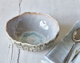 Tazón de sopa de cerámica color topo Vajilla hecha a mano Cerámica duradera Vajilla color topo Hecho para durar toda la vida