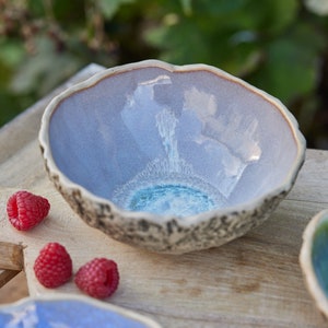 Ceramic bowl Ice cream bowl Handmade pottery Dessert bowl For your summer table image 1