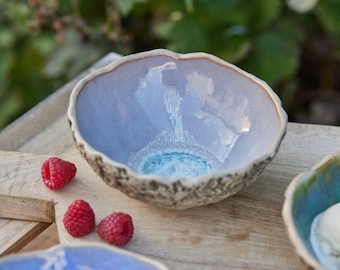 Ceramic bowl Ice cream bowl Handmade pottery Dessert bowl For your summer table