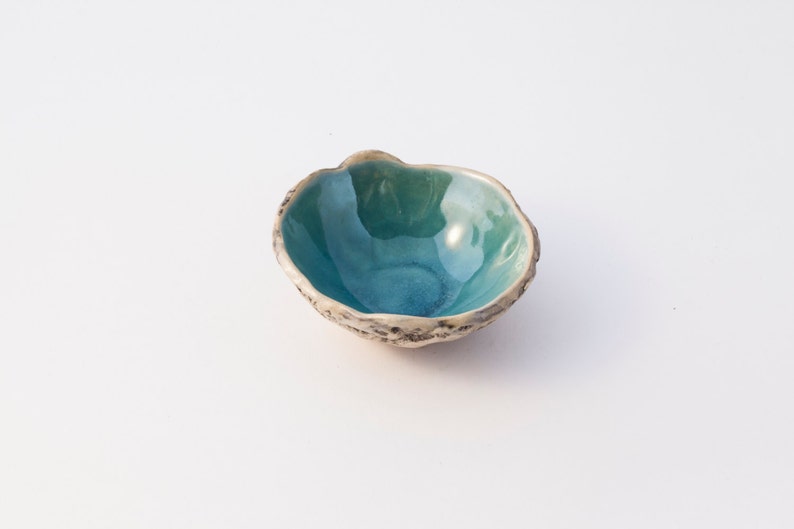 Salt Bowl Sky Blue Ceramic Bowl Gift Ideas Modern Pottery Pottery Bowl Sauce Bowl Handmade Spice Bowl Sushi Bowl