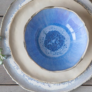 Rustic dinnerware set Handmade ceramics Pottery Dinner set Dinner setting ceramic