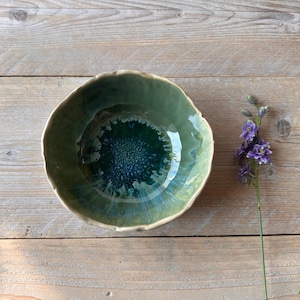 Ceramic soup bowl Handmade pottery Ramen bowl Rustic dinnerware Organic Tableware