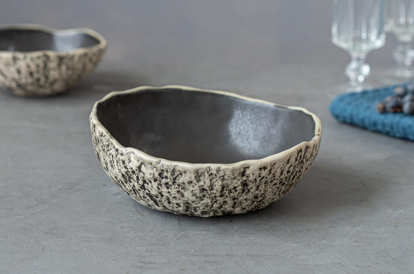 Stoneware Turkey Shaped Bowl