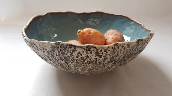 The Best Salad Bowl Dishwasher Safe Handmade Ceramics Organic Pottery Lovely Centrepiece Etsy UK