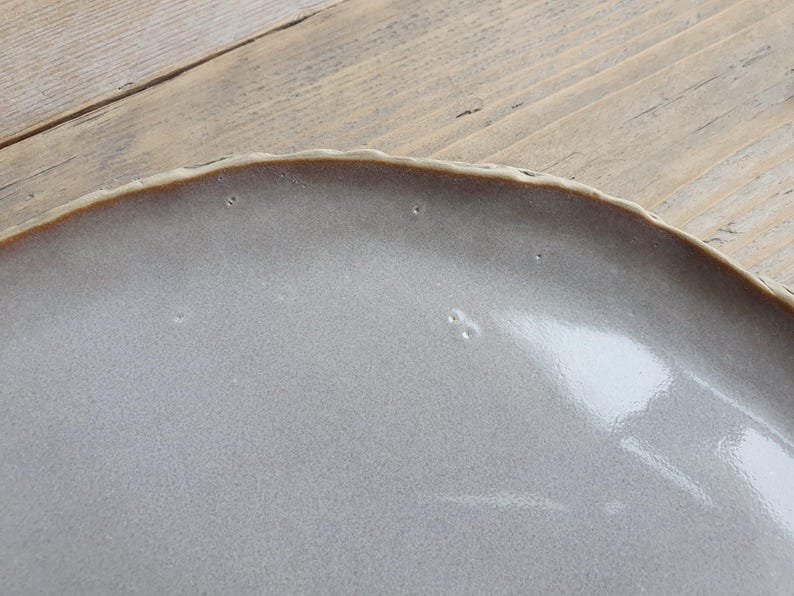 SALE Dinner Set coupe Midnight Pottery Handmade Ceramic Dinnerware Set