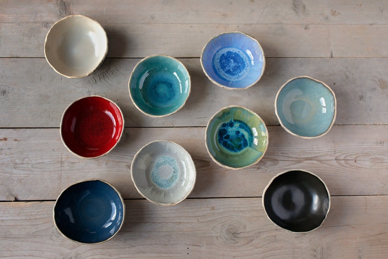 Ramen Bowl Black bowl Handmade pottery bowls Ceramic bowls Soup bowls Dishwasher safe dinnerware image 6