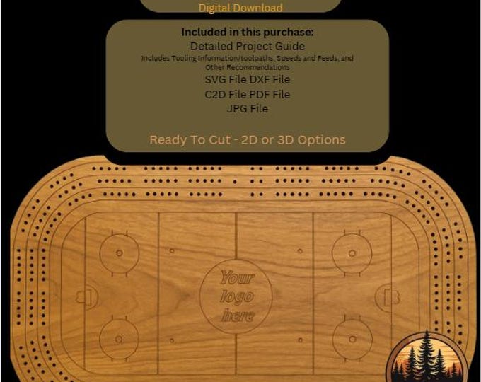 Circle Cribbage Board CNC Files + Project Guide (digital Download ...