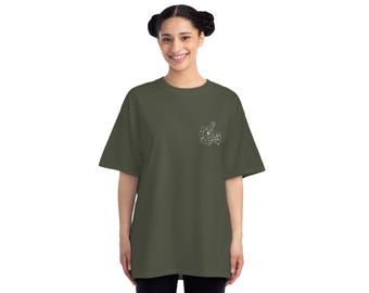 Camiseta de gran tamaño Déjanos en paz