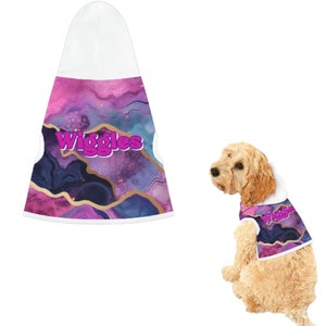 Personalized Dog Pet Hoodie Sweatshirt Puppy Apparel, Dog Name Shirt, New Dog Gift, Custom Dog Sweater with Name, Dog Owner, Cat Shirt image 1