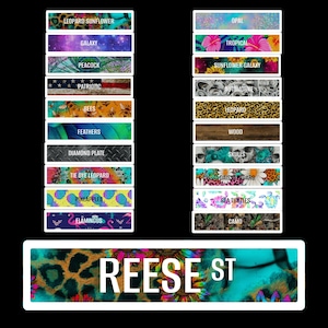 Custom Color Metal Street Sign, Custom Name Your Text Street Road, 4&quot; x 18&quot; Personalized, You Choose Name, Personalized Party Decoration