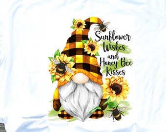 Download Gnome And Sunflower Etsy