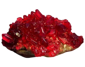 Ruby Red Geode Crystal Mineral Gemstone Rock Soap | Etsy