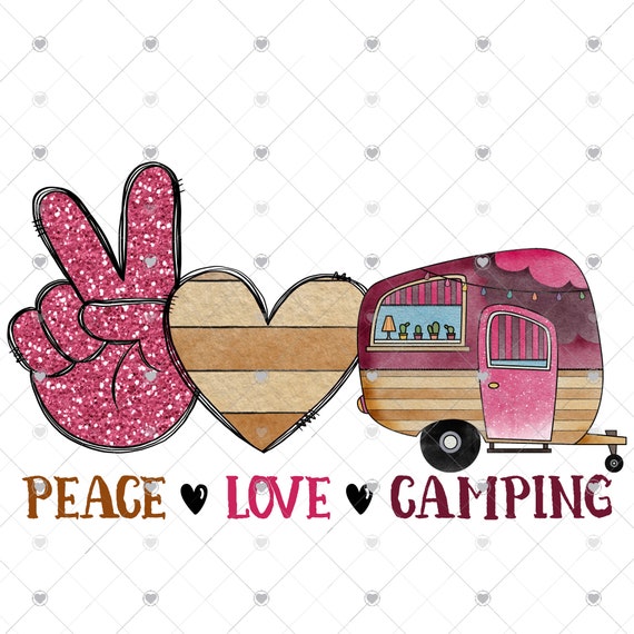 Camping Shirt, Peace. Love. Camp. T-Shirt, Gifts For Campers Camping Shirt, Peace. Love. Camp. T-Shirt, Gifts For Campers