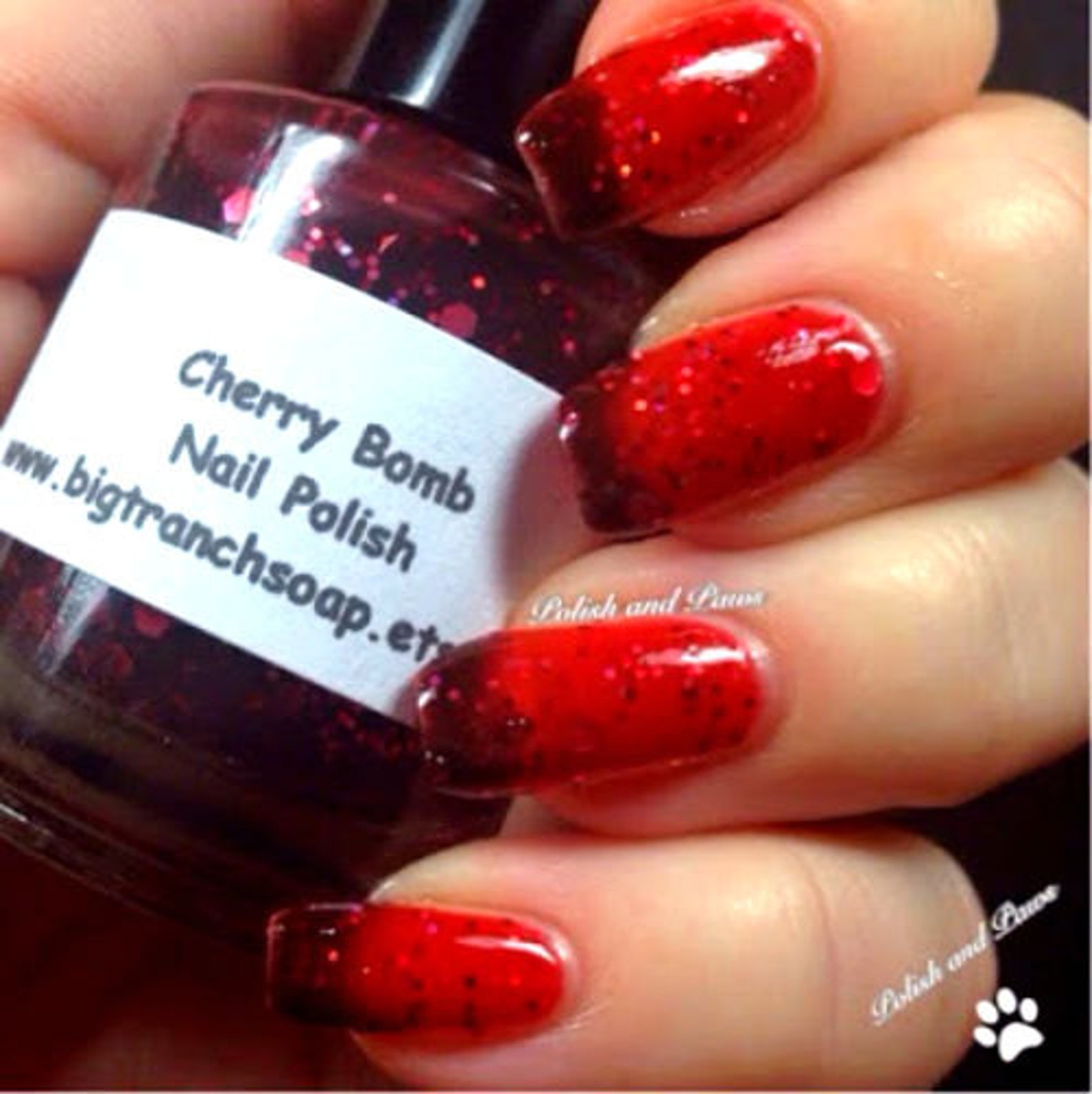 Color Changing Nail Polish Mood Nail Polish Glitter Etsy