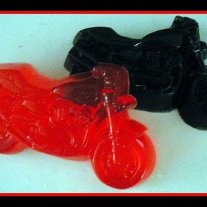 Soap - Motorcycle - Soap for Men - Biker - Party Favors - Free U.S. Shipping - You Choose Color and Scent