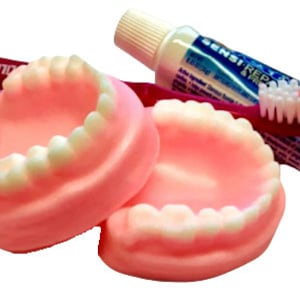 Denture Soap Set - False Teeth, Gag Gift, Tooth Soap, Prank Soap - Free U.S. Shipping - Choose Scent, Dentures, Funny, Over The Hill, Silly