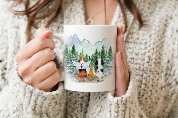 etsy personalized dog mug