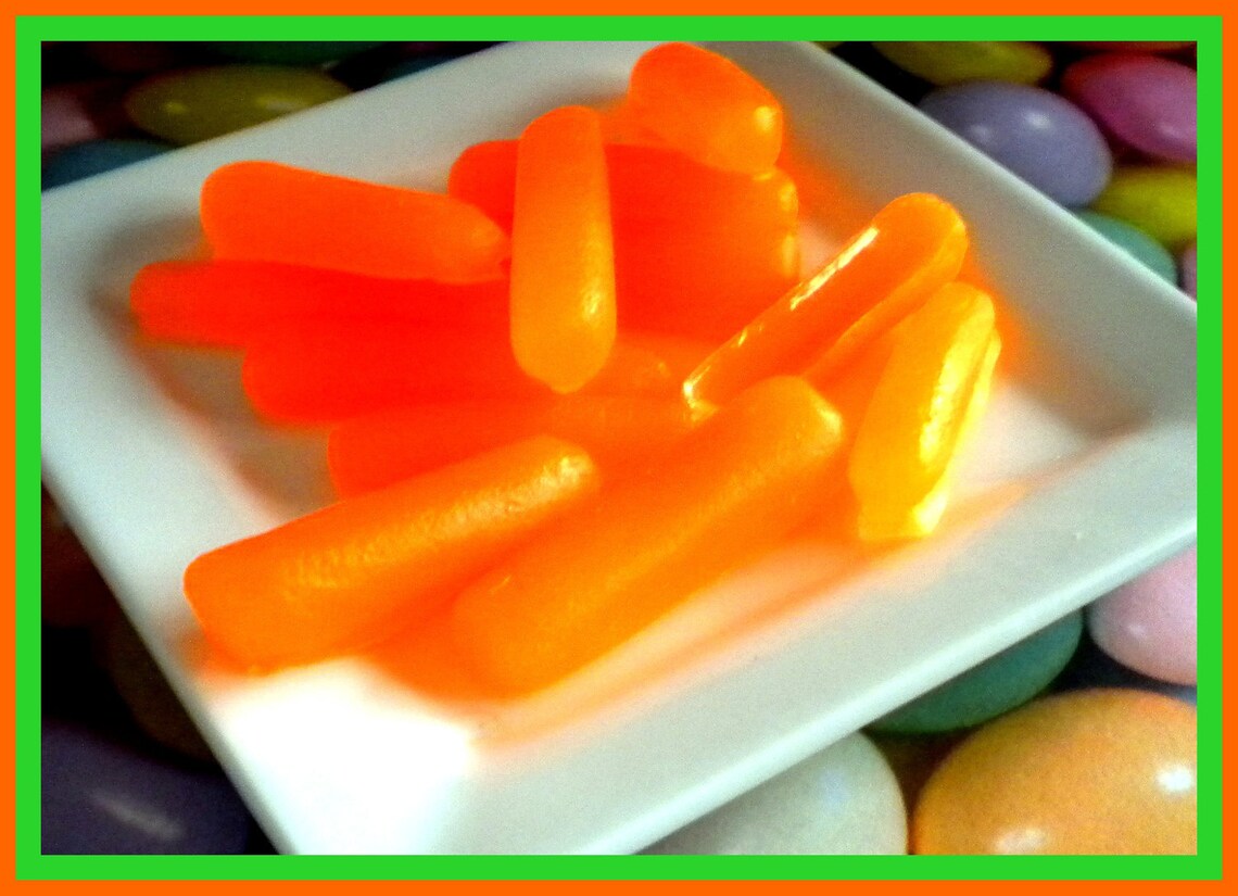 Easter Soap Soap Carrot Carrot Soap Baby Carrots Set Etsy