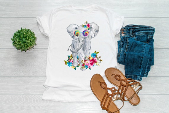 Be Kind Elephant Sunflower Hippie Tie Dye Glasses T Shirt Be Kind Elephant Sunflower Hippie Tie Dye Glasses T Shirt