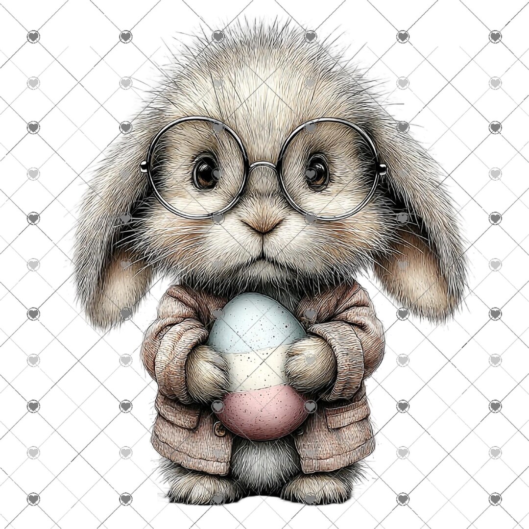 Easter Bunny Rabbit Sublimation Printed Transfer, Ready to Press - Etsy