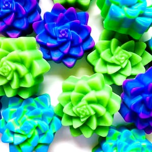 Succulent Soap - Succulents, Cactus, Bridal Shower, Wedding Favor, Baby Shower, Succulent, Farmhouse Decor, Southwest Decor, Fake Succulent