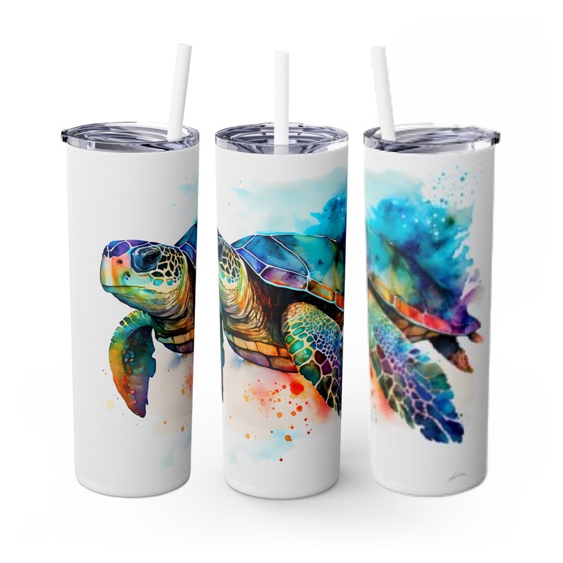 Sea Turtle Tumbler Wrap Sublimation Transfer Ready to Press 20 Oz ...