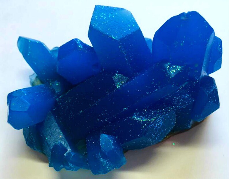Sapphire Blue Geode Crystal Mineral Gemstone Rock Soap Etsy