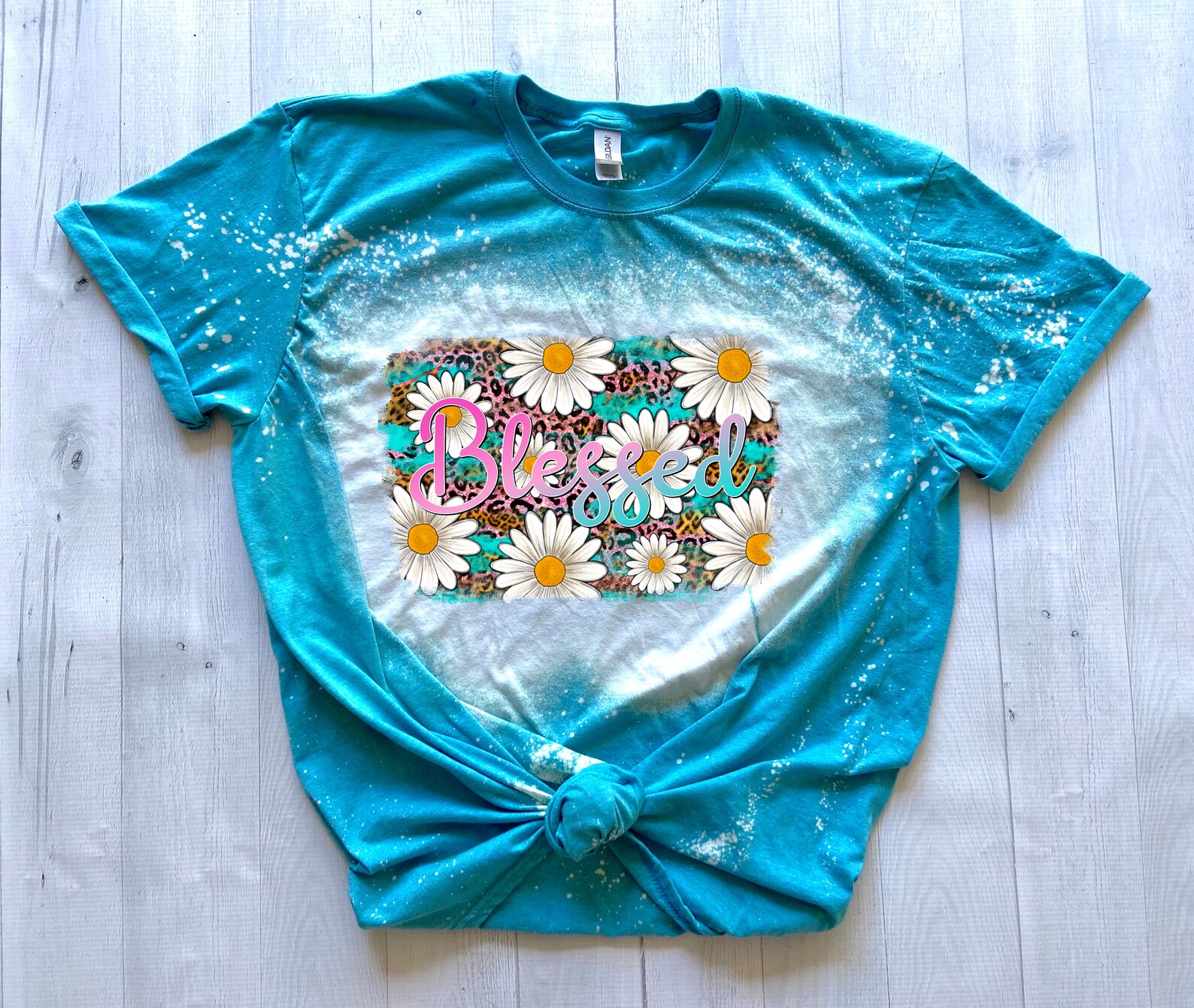 Blessed Daisy Sublimation Transfer Ready to Press Daisies Etsy