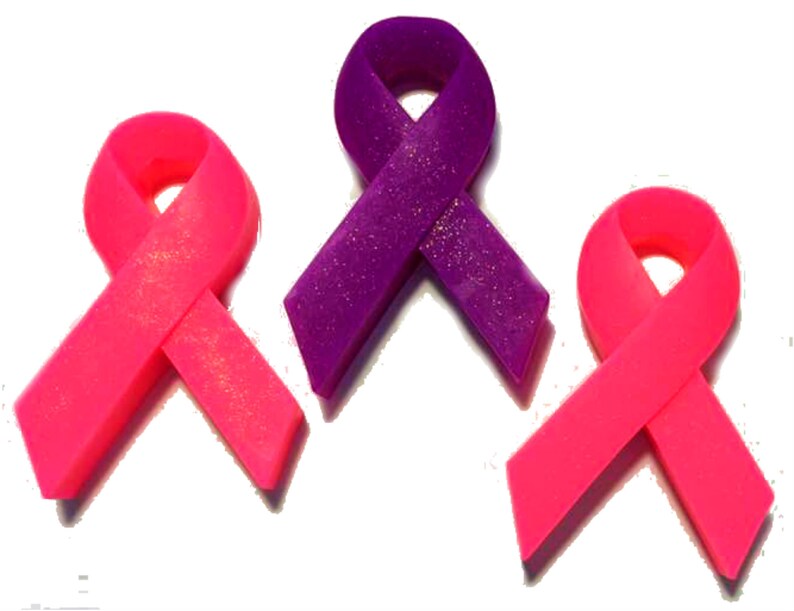 Breast Cancer or Lupus Awareness Pink Purple Ribbon Soap Etsy
