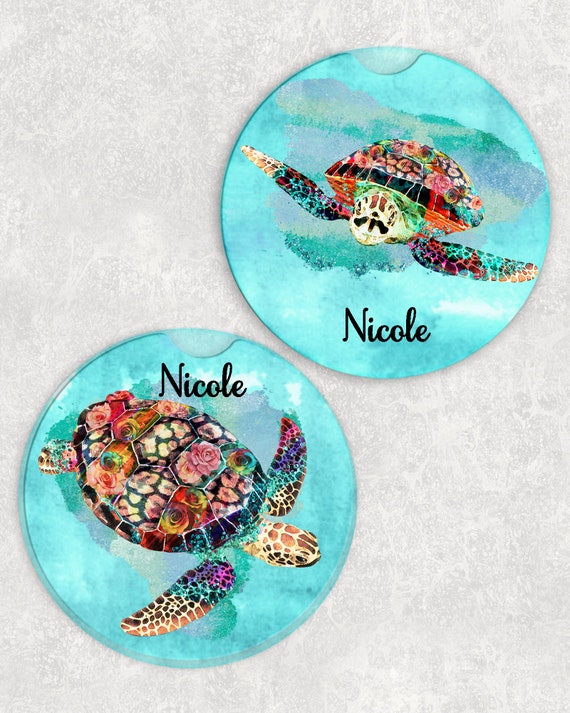 Personalized Car Coasters set of 2