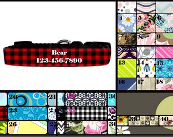 Personalized Dog Collar, Custom Pet Collar, Personalized Pet Collar, Custom Dog Collar, Gift for Pet Owner, New Dog Owner, Dog Gift, Dog Mom
