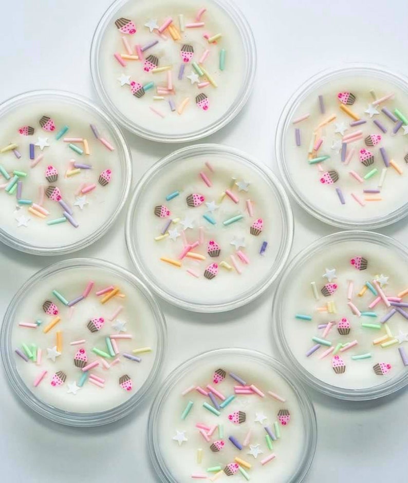 Birthday Cupcake Soy Wax Melts Wax Melts Wax Pots Wax Etsy