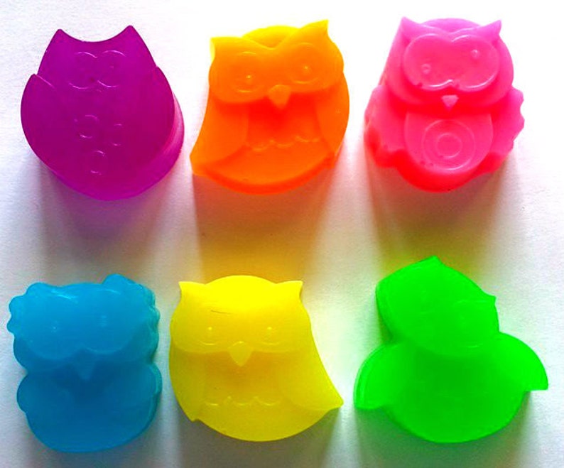 Owl Soap Owls 12 Soaps Bulk Packaged Party Favors Etsy