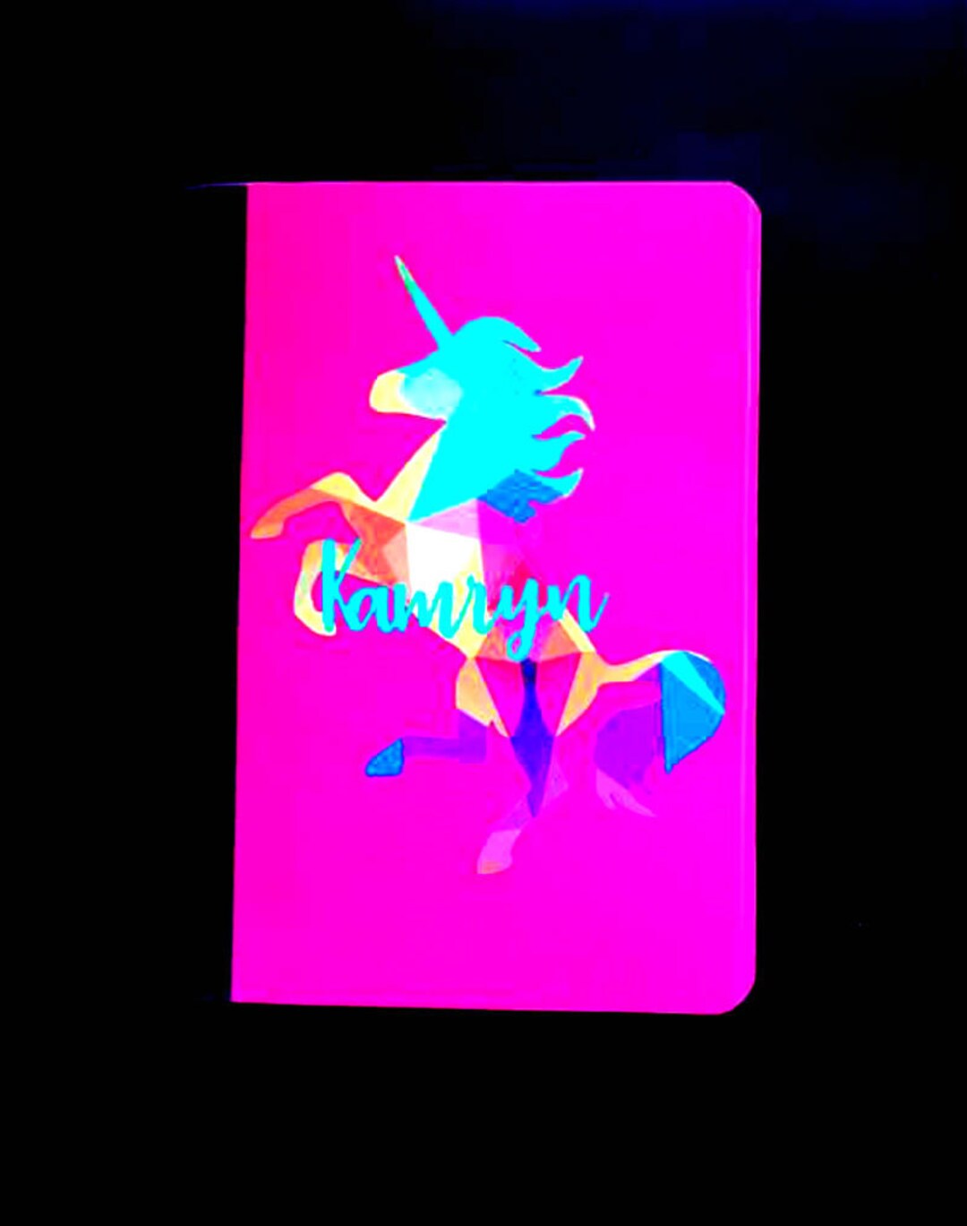 Unicorn Decal Unicorn Sticker Unicorn Name Vinyl Decal Custom Laptop Decal Water Bottle Decal