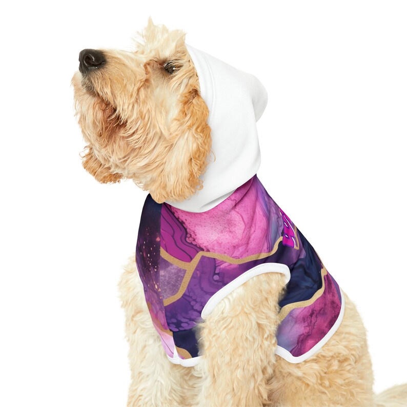 Personalized Dog Pet Hoodie Sweatshirt Puppy Apparel, Dog Name Shirt, New Dog Gift, Custom Dog Sweater with Name, Dog Owner, Cat Shirt image 2