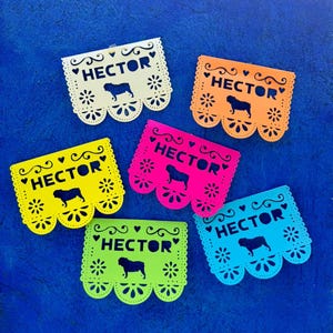 Papel picado personalizado duradero