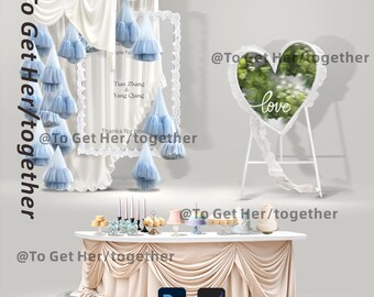 Customize Your Dream Wedding Decor with Fabric Mockup Design Tools