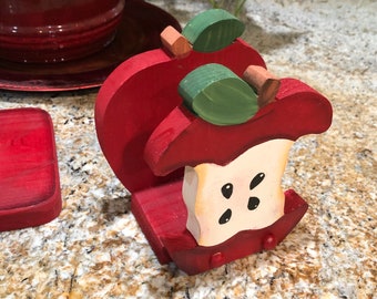 Apple napkin holder